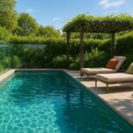 enhance outdoor pool area