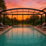 heated pools for year round swimming