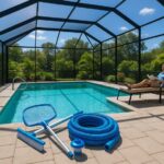 reduced pool maintenance efforts